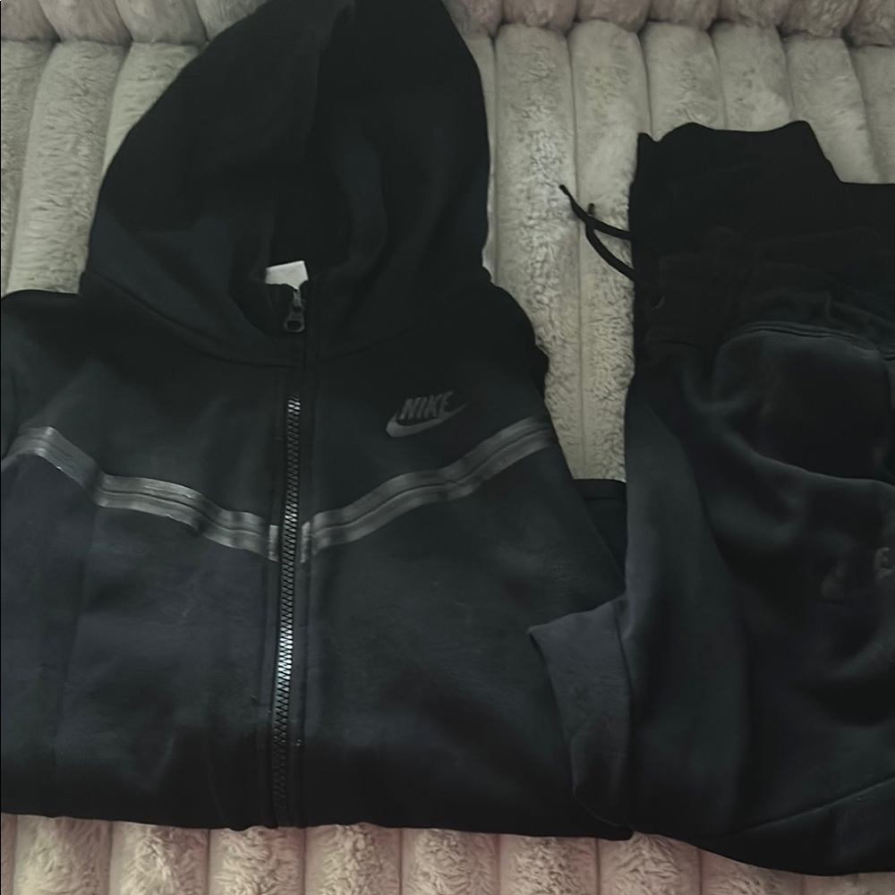 Nike Black Hoodie and Joggers Set